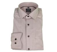Olymp Luxor Modern Fit Men's Business Shirt Taupe 123024 27 Nougat