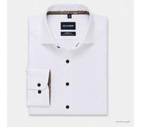 Olymp Men’s Business Shirt Luxor Modern Fit Kent Collar 122424 00 White