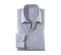 Olymp Men’s Shirt “Level 5 Body Fit” Long Sleeve - Silver - 15.5