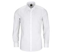 Olymp men’s shirt “Level 5 Body Fit”, long sleeve - White - 16