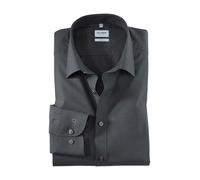 OLYMP Men Shirt Long Sleeve Level Five,Plain,Slim Fit,Classic,Anthrazit 67,46