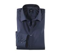 OLYMP Shirt No.6 Navy Dark Blue Blue size 38