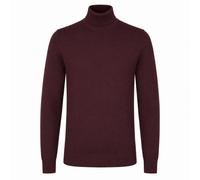 Olymp Mens Casual Fit Turtleneck Sweater 100% Merino Wool Red 015012 37