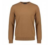 Olymp Men's Knit Sweater Casual Fit Brown 015111 27 Nougat
