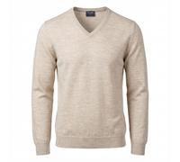 Olymp Men's Knit Sweater Modern Fit Beige 015010 20