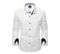 Olymp Mens Modern Fit Formal Dress Shirt White