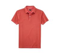 Olymp Men's Polo Shirt Short Sleeve Casual Effect, Plain, Regular Fit, Rosewood 32, XXL