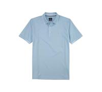 OLYMP Men's Polo Shirt Short Sleeve Casual Interlock 984 Casual Circular Knit Regular Fit 99 No Assignment Possible, Bleu 11., L