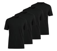 OLYMP Men's T-Shirts, Crew Neck, 4-Pack - Bodywear, Modern Fit, Cotton