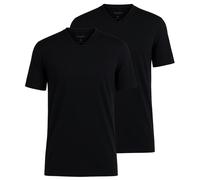 OLYMP Men's T-Shirts, V-Neck, 2-Pack - Bodywear, Modern Fit, Cotton