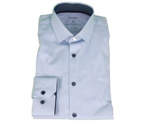 Olymp No. Six 24/Seven Men's Business Shirt Blue 255454 11