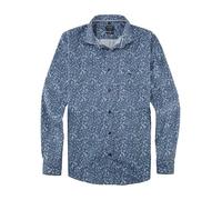 OLYMP Oxfort 059 Casual Men's Long-Sleeved Shirt 22.01 Kent Collar, Marine 18, M