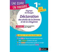 Olympe de Gouges, Déclaration des droits de la femme et de la citoyenne: Avec le parcours "Ecrire et combattre pour l'égalité"