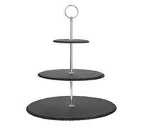 Olympia 3 Tier Slate Afternoon Tea Stand