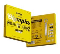 Olympia 4-String Banjo Strings 010-032 | Nickel Wound | Loop End | Custom Gauge | Performance Series | Bright Tone | Hex Core | Clean and Balanced | Made in Korea