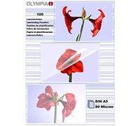 Olympia 9178 Laminating Pouches DIN A5 80 Micron