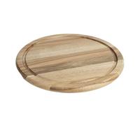 Olympia Acacia Wood Board Round for 280mm Dome Buffet Display Tray - 330x20mm