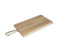 Olympia Acacia Wood Rectangular Paddle Board Metal Handle, 615x260x20mm