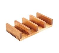Olympia Acacia Wood Taco Stand
