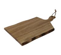 Olympia Acacia Wood Wavy Handled Chopping Board, 305 x 215mm