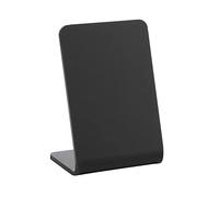 Olympia Acrylic Tableboard 105x74mm - Easy Wipe, Durable, Commercial Kitchen Restaurant Café Tabletop Menu Buffet Display Sign Chalkboard - Pack of 5