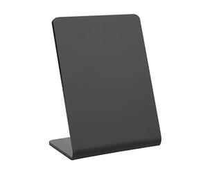 Olympia Acrylic Tableboard 75x50mm - Easy Wipe, Durable, Commercial Kitchen Restaurant Café Tabletop Menu Buffet Display Sign Chalkboard - Pack of 4