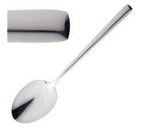 Olympia Ana Dessert Spoon Pack of 12: Slimline 18/10 Stainless Steel, High Polis