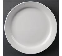 Olympia Athena Narrow Rimmed Plates 165mm