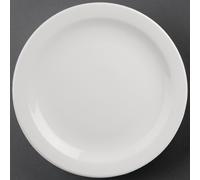 Olympia Athena Narrow Rimmed Plates 284mm (Pack of 6) - CF365