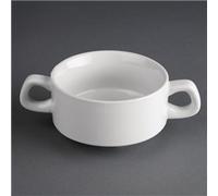 Olympia Athena Stacking Soup Bowls 160mm/4 1/4" 290ml (12 Pack)