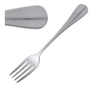 Olympia Baguette Dessert Fork in Silver Made of 18/0 Stainless Steel (Box 12)