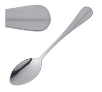 Olympia Baguette Dessert Spoon 181mm 18/0 Stainless Steel Serving Cutlery 12pc