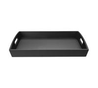 Olympia Bamboo Black Large Serving Tray - 510x350x70mm