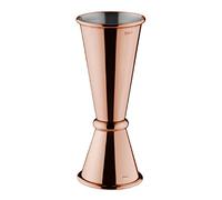 Olympia Copper Barware Banded Jigger Measure Clubs Wine Spirit Drinks 25 / 50Ml