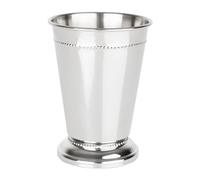 Olympia Barware Beaded Julep Cup Stainless Steel 370ml