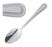Olympia Bead Dessert Spoon - Stainless Steel - 185(L) mm - Pack Quantity 12