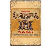 Olympia Beer St. Paul MN Man Cave D茅cor Retro Ad Retro Metal Tin Signs Beer 8X12 Inches