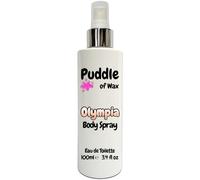 Olympia Body Spray - 100ml Eau de Toilette (EDT) - Atomiser Mist - Perfume Scent - Vegan Friendly - Puddle of Wax - Made in the UK