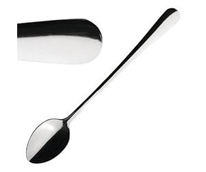 Olympia Buckingham Stainless Steel Ice Cream Spoons 195mm, Pack of 12 | High polish finish with a modern handle design, offering an elegant feel and comfortable grip for serving desserts.
