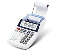 Olympia Desktop calculator with paper roll with 12-digit LCD display (US IMPORT)