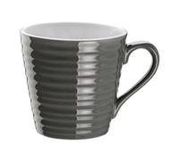 Olympia CafпїЅ Aroma Mugs in Charcoal - Stoneware - 340 ml 12 Oz - 6 pc