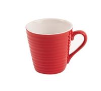 Olympia CAF Aroma Mugs in Red - Stoneware - 340 ml 12 Oz - 6 pc