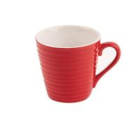 Olympia CAF Aroma Mugs in Red - Stoneware - 340 ml 12 Oz - 6 pc