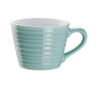 Olympia Café Aroma Mugs in Aqua - Stoneware - 230 ml 8 Oz - 6 pc