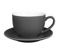 Olympia Cafe Cappuccino Cup Charcoal - 340ml 11.5fl oz (Box 12) - GK078