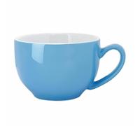 Olympia CAF Cappuccino Cup Blue 340Ml Innovative Design for Better Experience