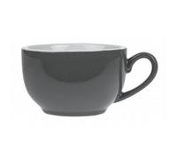 Olympia Cafe Coffee Cups Charcoal 228Ml 8Oz Porcelain Espresso Milk Jugs 12pc