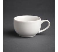 Olympia Cafe Coffee Cup White - 230ml 8fl oz (Box 12) - GK074