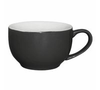 Olympia Cafe Coffee Cups in Charcoal Made of Stoneware 228ml / 8oz - 12