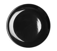 nisbets limited Olympia Cafe Coupe Plate Black - 205mm 8" (Box 12)